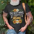 The Best Moms Get Promoted To Mimi Gifts New Mimi Unisex T-Shirt Gifts for Old Men