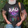 Totally Rad Since 1977 80S 45Th Birthday Roller Skating T-shirt Gifts for Old Men