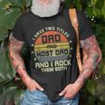 Mens I Have Two Titles Dad Host Dad Retro Vintage Humor Family T-Shirt Gifts for Old Men
