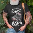 I Have Two Titles Dad And Papa Men Vintage Decor Dad Papa T-Shirt Gifts for Old Men