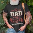I Have Two Titles Dad And Poppy Fathers Day V3 T-Shirt Gifts for Old Men