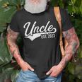 Uncle Est 2023 For Pregnancy Announcement Gift For Mens Unisex T-Shirt Gifts for Old Men