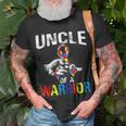 Uncle Of A Warrior Autism Awareness Unisex T-Shirt Gifts for Old Men