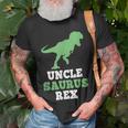 Unclesaurus Rex Funny Dinosaur Gift Unclesaurus Christmas Unisex T-Shirt Gifts for Old Men