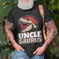 UnclesaurusT Rex Uncle Saurus Dinosaur Men Boys Gift For Mens Unisex T-Shirt Gifts for Old Men