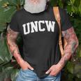 Uncw Athletic Arch College University Alumni T-Shirt Gifts for Old Men