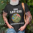Uss Chase County Lst-532 Amphibious Force T-Shirt Gifts for Old Men