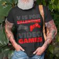 V Is For Valentine Video Games Valentines Day Gamer T-Shirt Gifts for Old Men