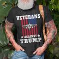 Veterans Against Trump Anti Trump Military Gifts Unisex T-Shirt Gifts for Old Men