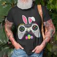 Video Game Bunny Eggs Costume Easter Day Boys Kids Gaming T-Shirt Gifts for Old Men