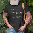 Vietnam Veteran Pilot Air Force F4 PhantomUnisex T-Shirt Gifts for Old Men