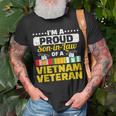 Vietnam Veteran Proud Son-In-Law Men Boys T-Shirt Gifts for Old Men