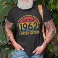 Vintage 1962 Limited Edition T-Shirt zum 60. Geburtstag Geschenke für alte Männer
