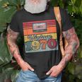 Vintage 1970 Retro Sunset Cassette Unisex T-Shirt Gifts for Old Men