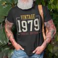 Vintage 1979 T-Shirt zum 43. Geburtstag für Männer und Frauen Geschenke für alte Männer