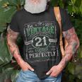 Vintage 2002 Limited Edition 21 Year Old 21St Birthday Mens Unisex T-Shirt Gifts for Old Men