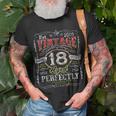 Vintage 2005 Limited Edition 18 Year Old 18Th Birthday Boys Unisex T-Shirt Gifts for Old Men