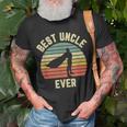 Vintage Best Uncle Ever Superhero Fun Uncle Gift Idea Gift For Mens Unisex T-Shirt Gifts for Old Men
