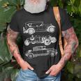 Vintage Cars Car Retro Automobiles Mechanic Unisex T-Shirt Gifts for Old Men