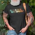 Vintage Retro Skunk Animal Lover Zookeeper Unisex T-Shirt Gifts for Old Men