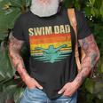 Mens Vintage Style Swimming Lover Swimmer Swim Dad Fathers Day T-Shirt Gifts for Old Men