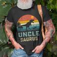Vintage Unclesaurus Fathers DayRex Uncle Saurus Men Dad Unisex T-Shirt Gifts for Old Men