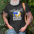 Volleyball Dad Vintage Volleyball Family Matching T-Shirt Gifts for Old Men