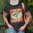 I Am The Warranty Vintage Mechanic Dad For Men Auto Mechanic T-Shirt Gifts for Old Men