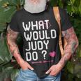 Was Würde Judy Tun Frauen T-Shirt, Personalisiert Niedlicher Mythos Geschenke für alte Männer