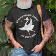 Worlds Silliest Goose On The Loose Funny Unisex T-Shirt Gifts for Old Men