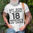 18Th Birthday For Dad Mom 18 Year Old Son Family Squad T-Shirt Gifts for Old Men