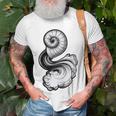 Black Art Aquarius Lover Aquarius Horoscope Unisex T-Shirt Gifts for Old Men