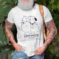 Confidante Best Friend Forever Cat And Dog Unisex T-Shirt Gifts for Old Men