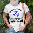Crawford Scottish Kilt Family Clan Scotland Name T-shirt Gifts for Old Men
