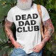 Dead Dad Club Vintage T-Shirt Gifts for Old Men
