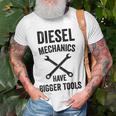 Diesel Mechanic | Funny Diesel Engine Mechanics Gift Unisex T-Shirt Gifts for Old Men