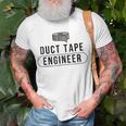 Duct Tape Engineer | Funny Mechanic Humor Unisex T-Shirt Gifts for Old Men