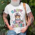 Easter Kawaii Bunny Corgi Dog Cute Spring Egg Hunting Kids Unisex T-Shirt Gifts for Old Men