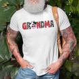 Grandma Of The Birthday For Boy Cow Farm Birthday Cow Nana Gift For Womens Unisex T-Shirt Gifts for Old Men