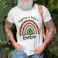Happiness Is Being A Gogo Rainbow Grandma Gift Unisex T-Shirt Gifts for Old Men