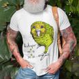 Kakapo By Derholle Unisex T-Shirt Gifts for Old Men