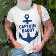 Kapitän Papa T-Shirt, Lustiges Vater Weihnachtsgeburtstagsgeschenk Geschenke für alte Männer