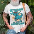 Kids Dinosaur Birthday 5 Year Old Boy | Birthday Boy Unisex T-Shirt Gifts for Old Men