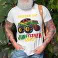 Kids Junenth 1865 Black History Boys Monster Truck Kids Unisex T-Shirt Gifts for Old Men