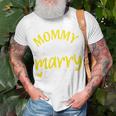 Kids Marriage Proposal Mommy Will You Marry Daddy T-shirt Gifts for Old Men