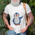 Kinder 2 Geburtstag Deko Mädchen Jungen 2 Jahre Pinguin T-Shirt Geschenke für alte Männer