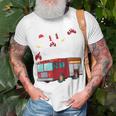 Kinder Feuerwehr T-Shirt Tatütata Ich Bin 4 Jahre Alt, 4. Geburtstag Geschenke für alte Männer
