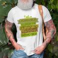 Landwirte Spruch T-Shirt, Weiß Nicht Wohin, Aber Weiß Woher Geschenke für alte Männer