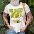 Lustiges Bienen-Motiv T-Shirt Ich bin eine Biene in Weiß für Imker Geschenke für alte Männer