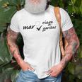 Margaritas Over Marriage T-shirt Gifts for Old Men